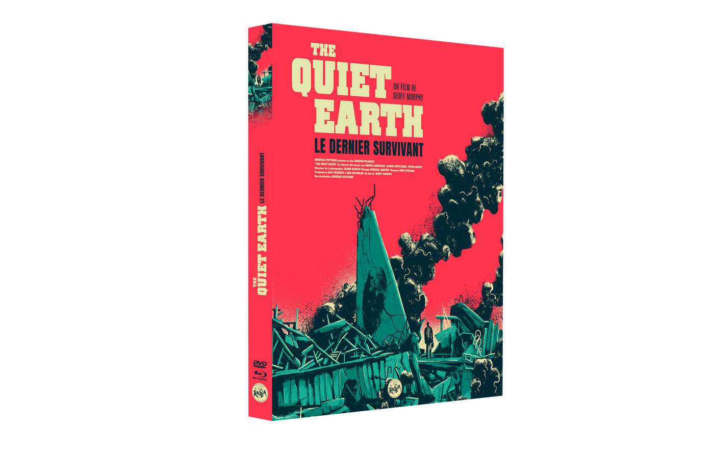 Digipack collector (DVD + Blu-Ray) "The Quiet Earth : Le Dernier Survivant"