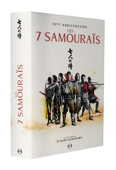 "LES 7 SAMOURAIS" - édition collector limitée - 4K-UHD + 2 Blu-ray