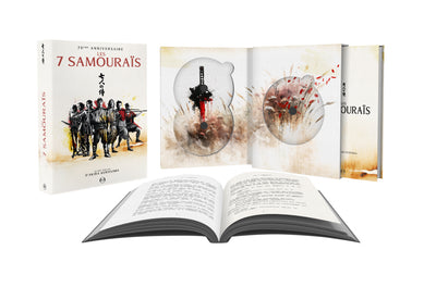 "LES 7 SAMOURAIS" - édition collector limitée - 4K-UHD + 2 Blu-ray