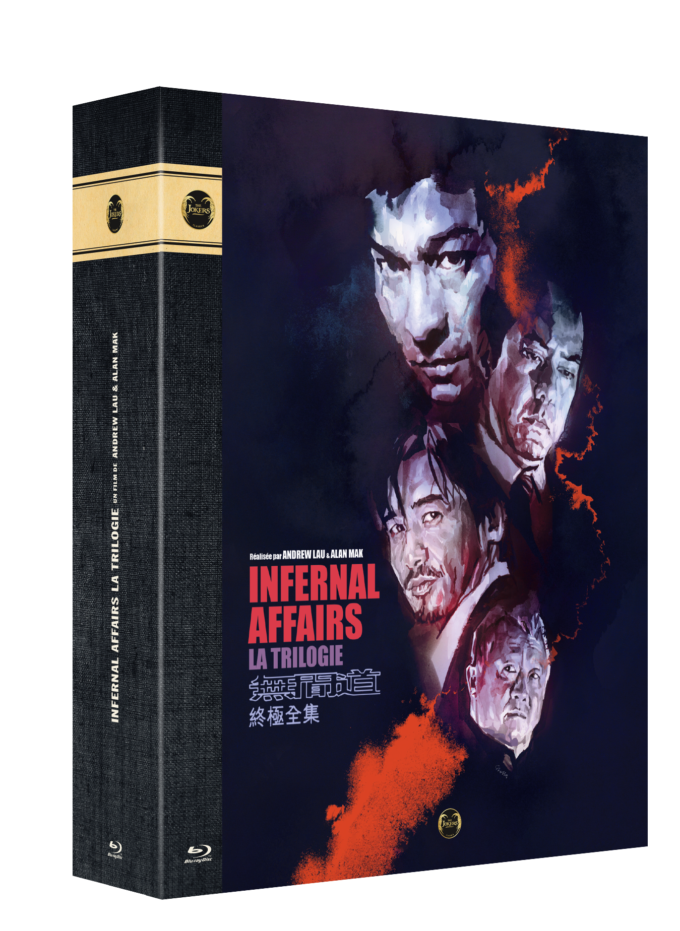 Coffret Blu-ray "Infernal Affairs" - Collection Jokers Classics