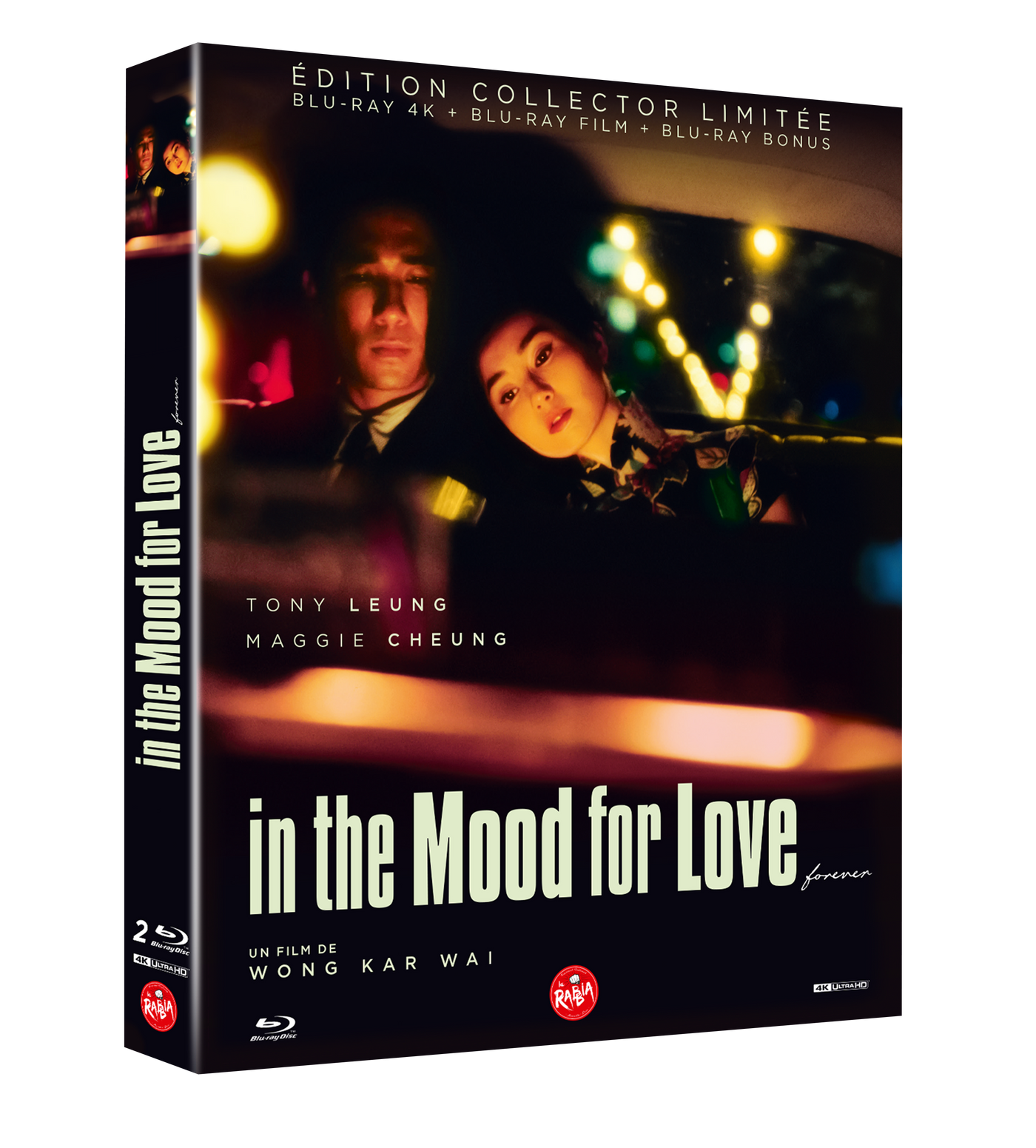 Digipack collector (Blu-Ray + Blu-Ray 4K) "In The Mood For Love"