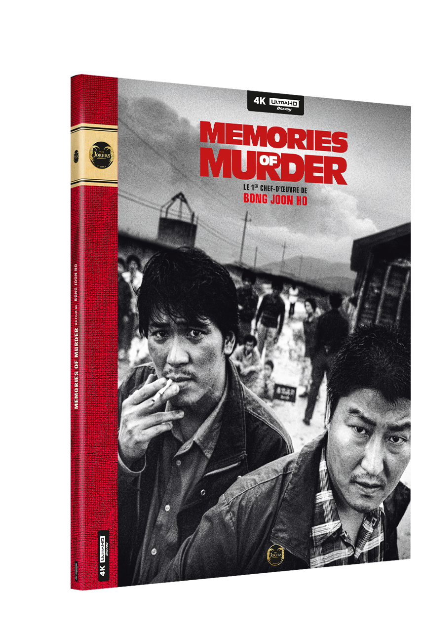 Blu-Ray 4K Digipack "Memories of Murder"