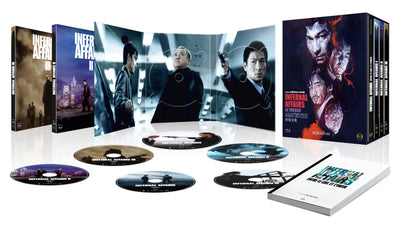 Coffret collector (Blu-Ray 4K + Blu-ray) "Trilogie Infernal Affairs"