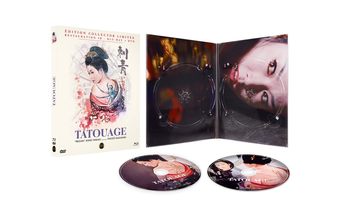 Digipack Collector (Blu-Ray + DVD) "Tatouage"