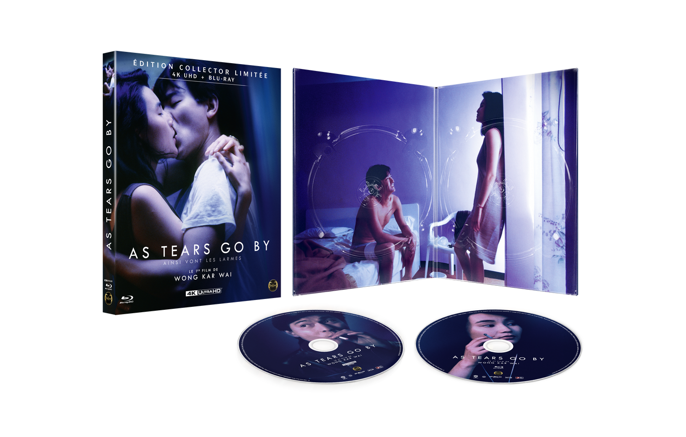 "As Tears Go By" Digipack collector limité (Blu-ray 4K + Blu-Ray)