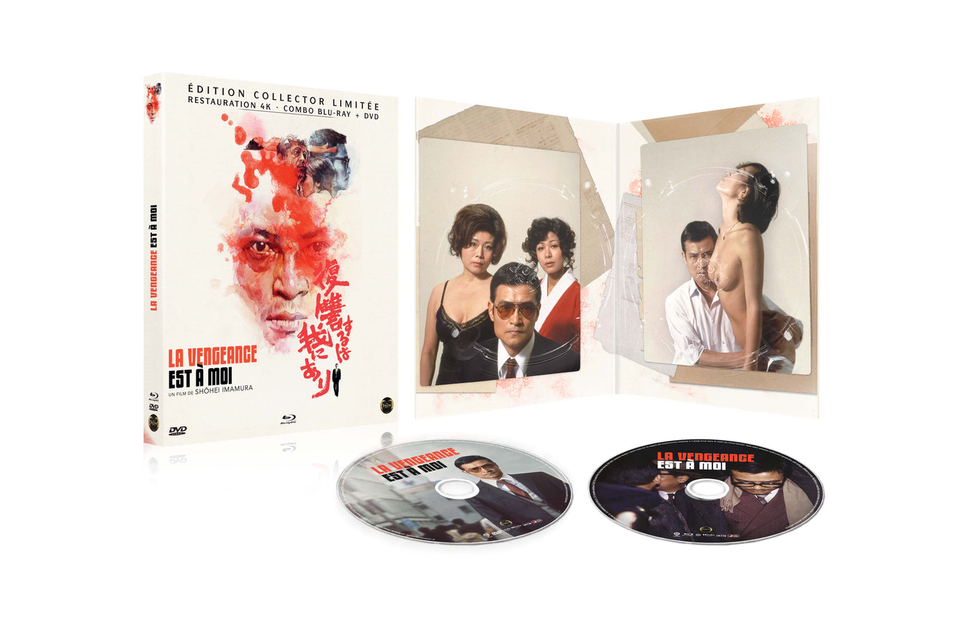 Digipack Collector (DVD + Blu-Ray) "La Vengeance est à Moi"