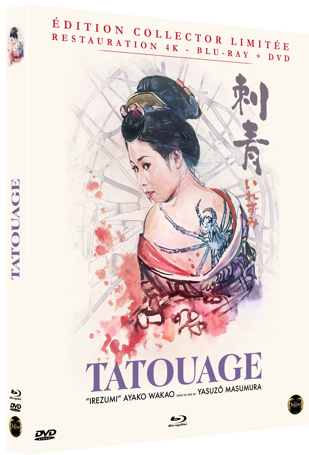 Digipack Collector (Blu-Ray + DVD) "Tatouage"