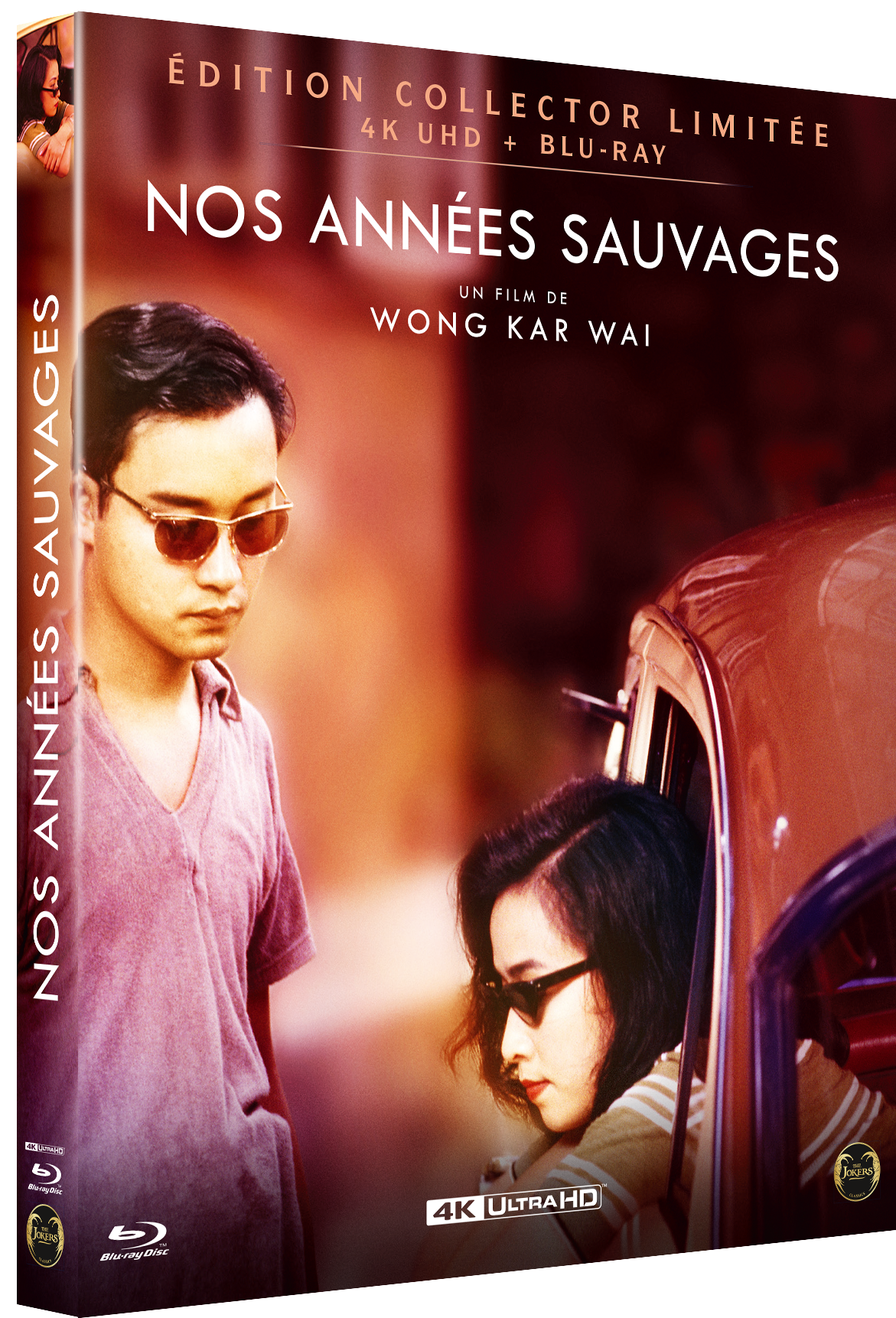 "Nos Années Sauvages" Digipack collector limité (Blu-ray 4K + Blu-Ray)
